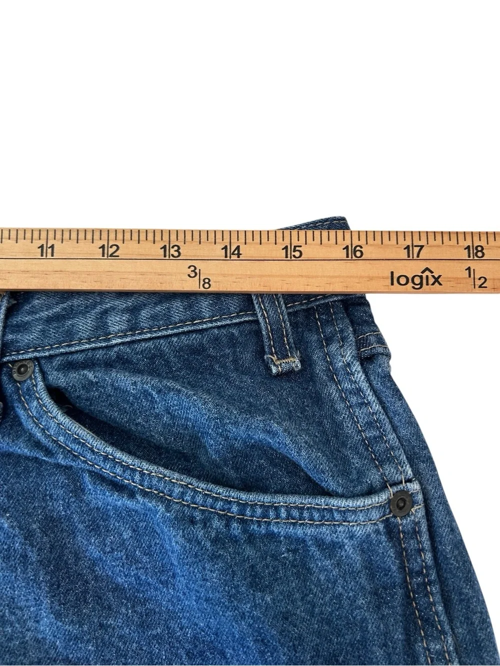 Dickies Men’s Denim Carpenter Utility Jorts  Sz 32‎